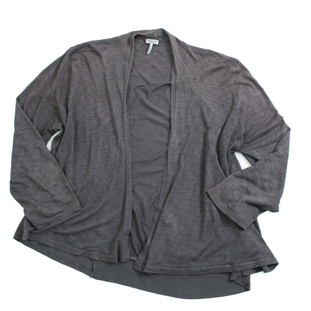 Splendid Open-Front Gray Cardigan Size M